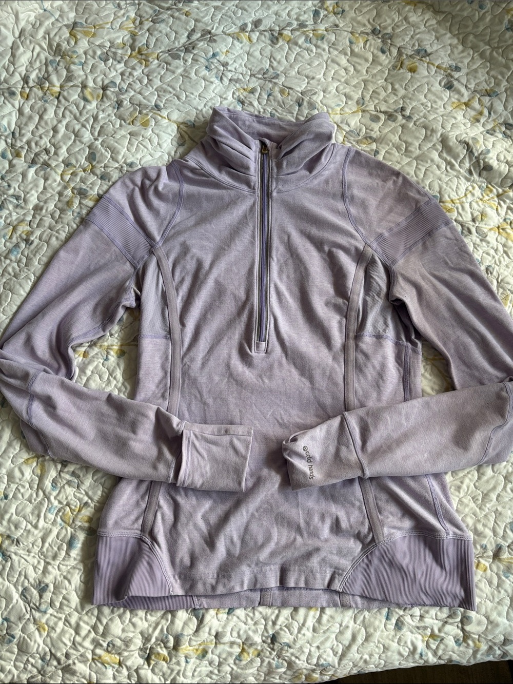 lululemon athletica Lavender Half-Zip Pullover Hoodie